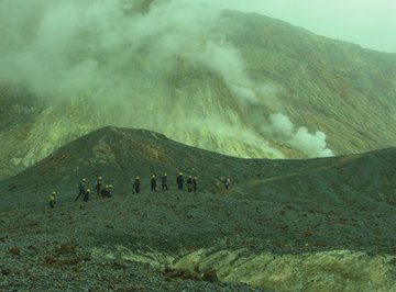 Volcanologists use a wide variety of tools to study volcanoes.