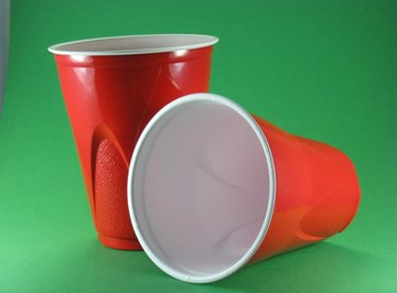There are pros and cons to plastic and Styrofoam disposable cups.