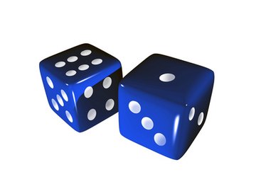 Dice rolling is a way to demonstrate probability.