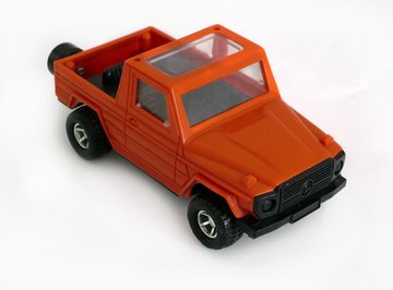 Toy cars can be modified to create magnetically-propelled cars.