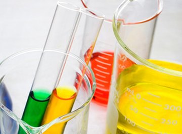 The process of titration can determine unknown concentrations of solutions.