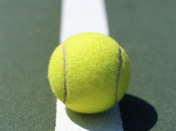 The temperature of a tennis ball determines the height to which it bounces back.