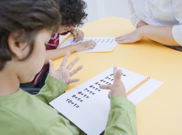 Finger math techniques are helpful for kinesthetic learners.