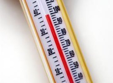 Fourth graders can make thermometers as a science project.