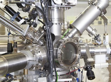 A mass spectrometer helps scientists identify unknown substances.