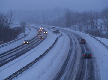 New York applies 225 pounds of salt per lane-mile for light snow.