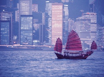 The winter monsoon brings high winds to Hong Kong.