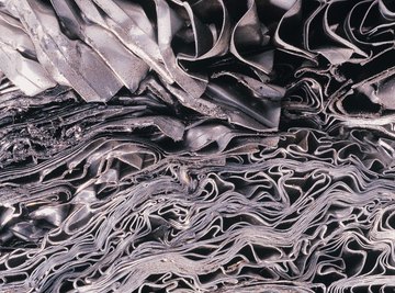 sheets of scrap metal