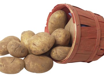 Using a simple household potato can teach youngsters how electricity works.