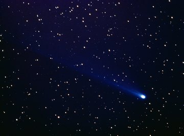Comets have been seen in the sky since ancient times.