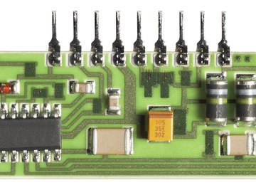 Modern electronics use integrated circuit chips.