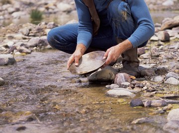 Gold prospectors first used bleach to separate the metal from its ore.