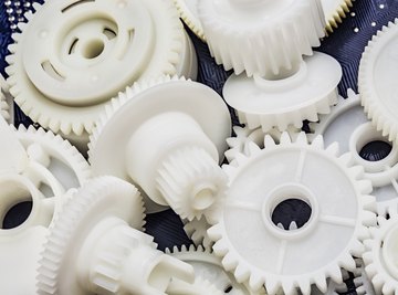 A pile of plastic gears.