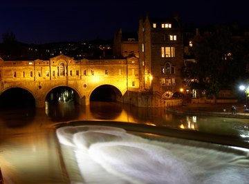 Arches are used for this particular bridge design.