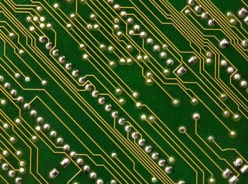 The gold from circuit boards and other electronic waste can be extracted and recycled.