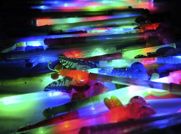 What are glow sticks, and what's the chemical reaction that makes them  light up?