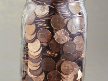 Pennies discolor over time simply by being handled.