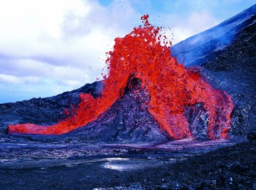 Volcanic eruption