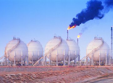 Industrial processes can often have the side effect of polluting the nearby environment.