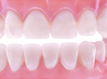 Abrasive agents in whiteners polish teeth.