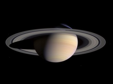 Cassini spacecraft view of Saturn