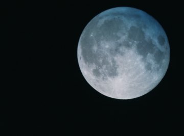 The moon's lack of an atmosphere leads to temperature extremes.