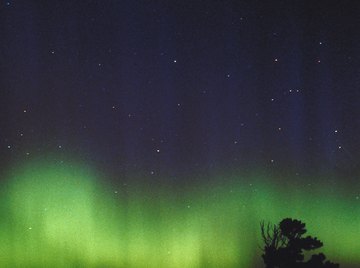 The aurora borealis over Wyoming is created in the thermosphere.