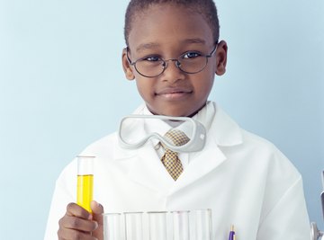 Conduct some science experiments using test tubes.