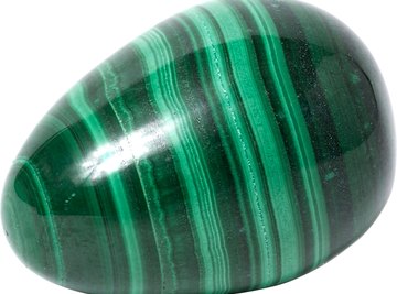 Some stones have identifiable characteristics, such as the defined lines in this stone.