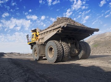 Many of Missouri's natural resources are produced in open-pit mines such as this one.