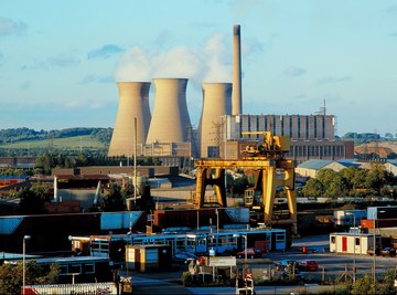 Nuclear power plants use subcritical masses of radioactive materials.