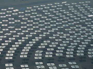 Solar energy panels.