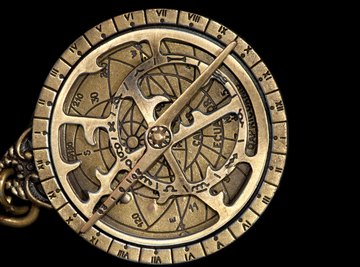 Astrolabes were used by ancient mariners to determine their position at sea.