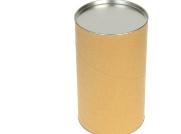 The area of the cylinder's brown side is its lateral area.