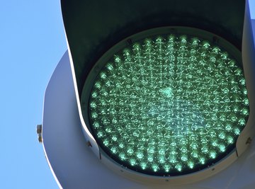 Green traffic light.