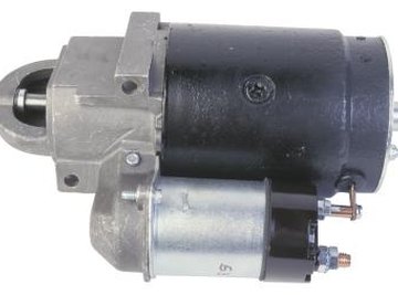 Some solenoids are mounted directly on the starter motor.