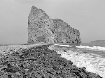 Without a barrier, ocean currents can gradually wear away at the coast.