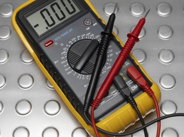 A crystal oscillator can be tested using a digital multimeter.