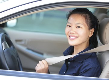 Seat belts ensure that you stop at the same time that your car does.