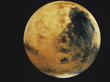 The Red Planet is far colder than Venus or Earth.