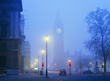 London smog was so thick in 1952 that it killed 4,000 people.