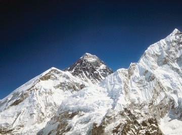The Himalayan mountains are produced by the collision of tectonic plates