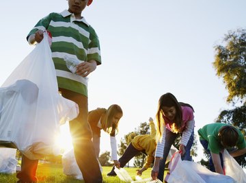 Recycling reduces land pollution and saves energy.