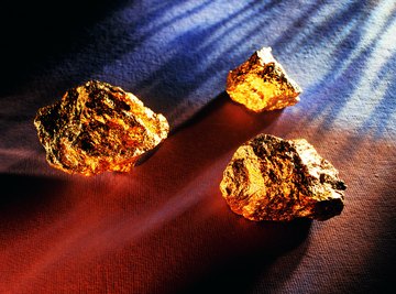 Gold-bearing locations can be found through the U.S. Geological Survey and the U.S. Bureau of Mines.