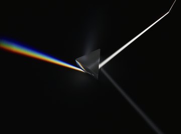 Light bends at the interface of two media.