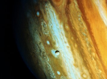 Encourage children to study pictures of Jupiter before painting their model.