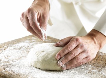 Baking involves a complex series of reactions.