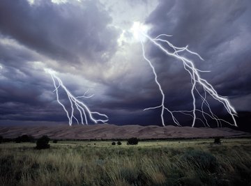 Teach kids about the weather to help ease their fears of thunder and lightning.