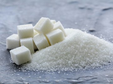 Sugars are composed of organic molecules.
