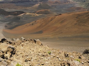 Volcanic landscapes can be some of the most desolate places on Earth.
